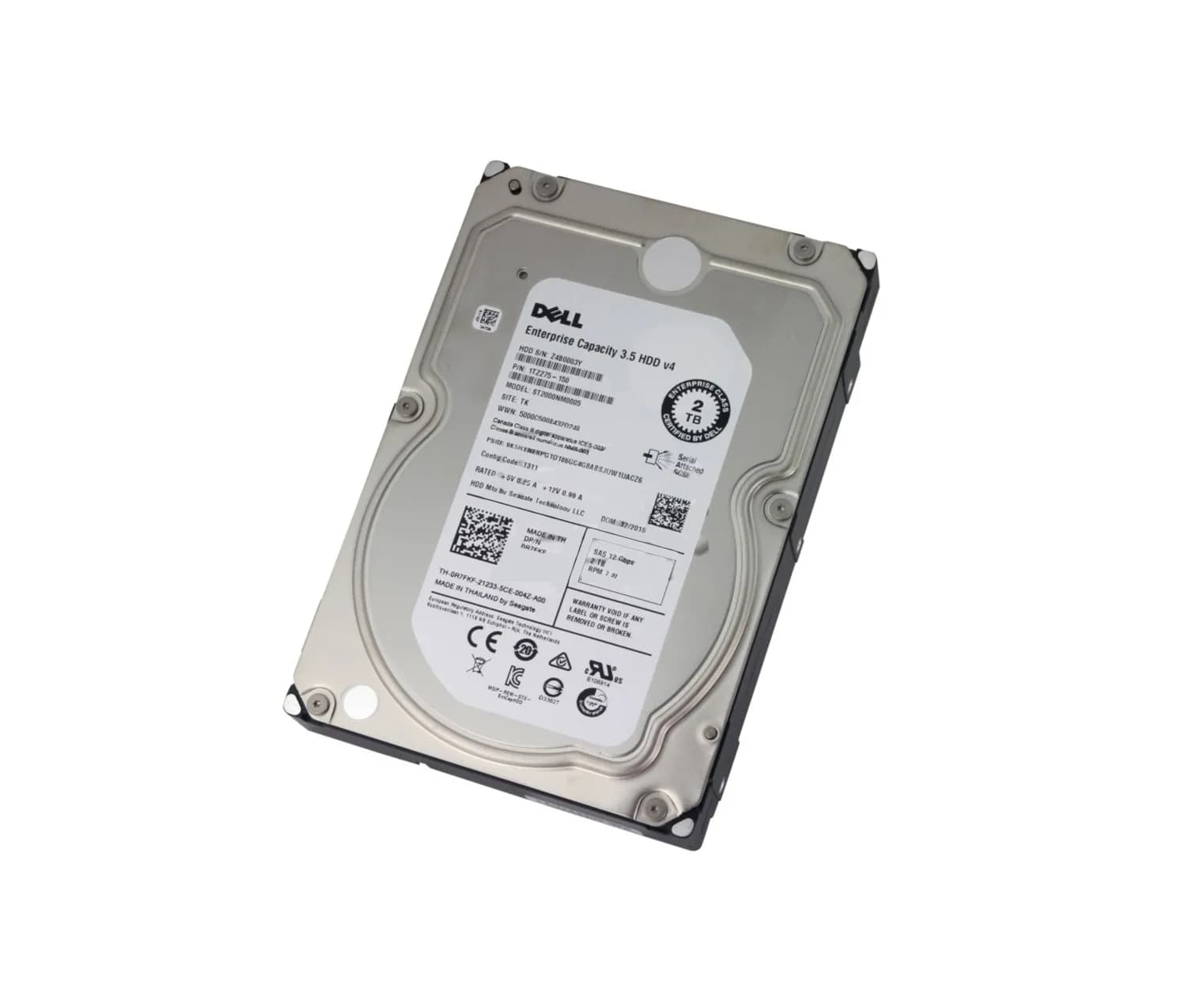 Seagate ST2000LV000 SkyHawk 2TB 5400RPM SATA 3Gb/s 128MB Cache 2.5-inch Hard Drive