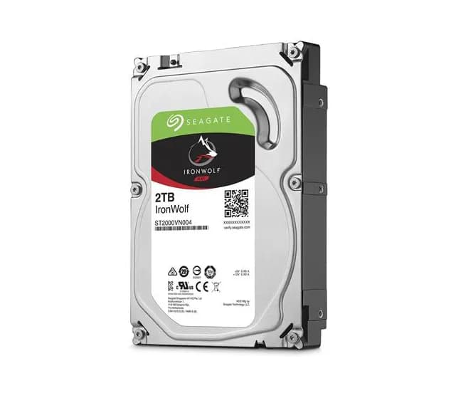 Seagate ST2000VN004 IronWolf NAS 2TB 5900RPM SATA 6Gb/s 64MB Cache 3.5-inch Hard Drive