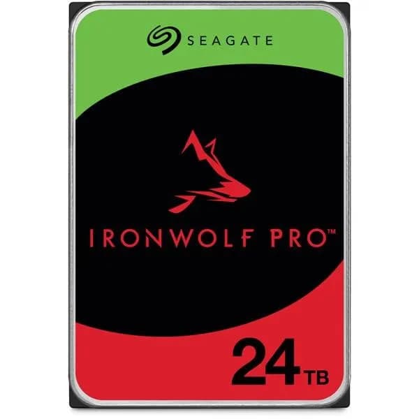 Seagate ST24000NT002 Ironwolf Pro 24TB 7.2K 6Gb/s SATA 3.5-in HDD