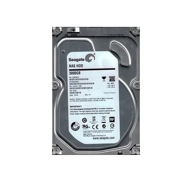 Seagate ST3000VN000 3TB 6Gb/s SATA 5900 3.5-in 64MB Hard Drive
