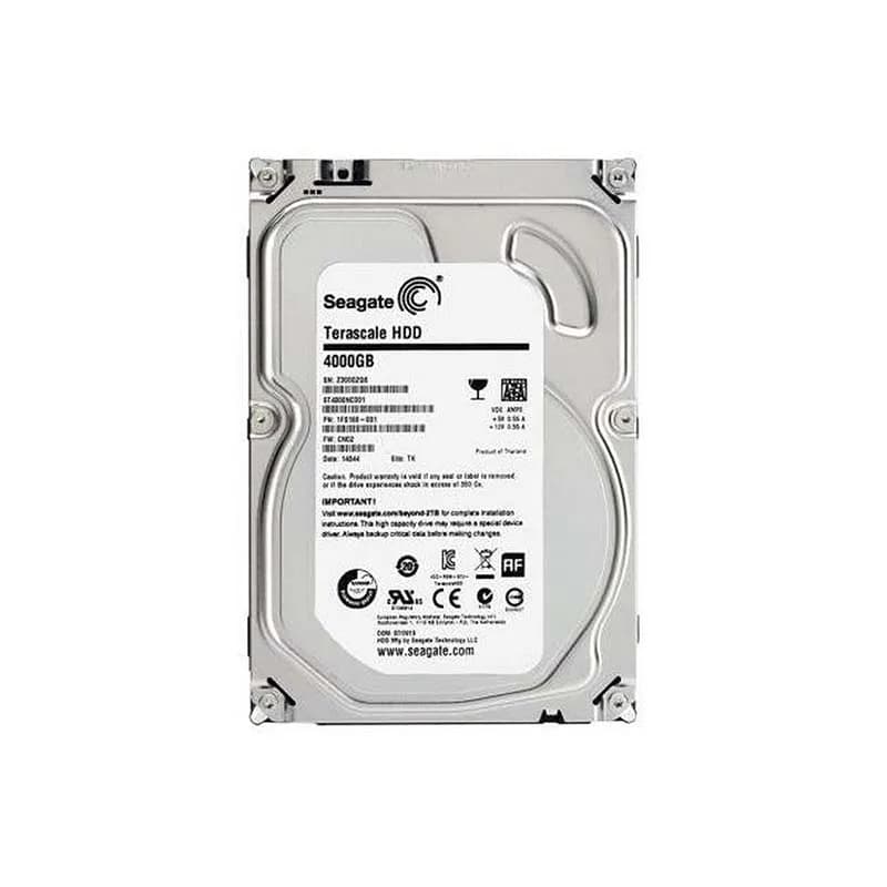 Seagate ST4000NC001 4TB 5.9K SATA 6Gb/s 64MB Cache 512e 3.5-Inch HDD