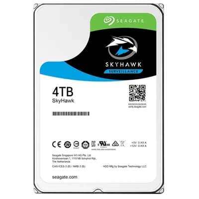 Seagate ST4000VX007 SkyHawk 4TB 7200RPM SATA 6Gb/s 64MB Cache 3.5-inch Surveillance Hard Drive