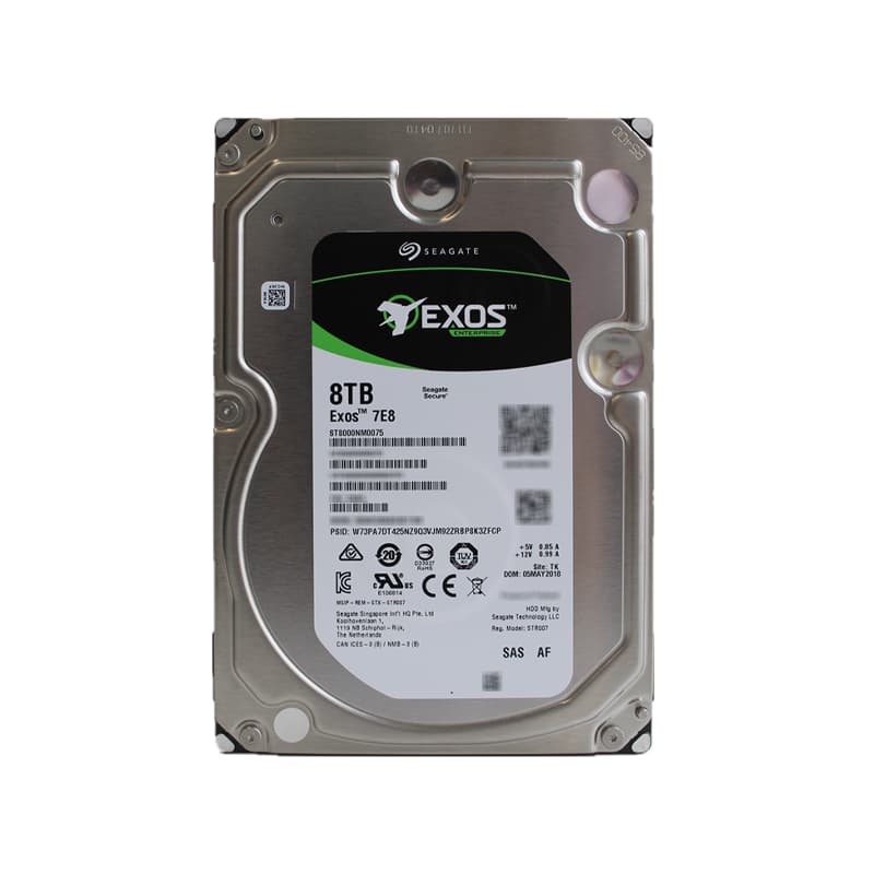 Seagate ST8000NM0075 8TB 12Gb/s SAS 7200 3.5-inch 256MB Hard Drive