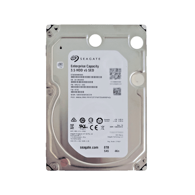 Seagate ST8000NM0095 Enterprise 8TB 7.2k SAS 12Gb/s 256MB 3.5-inch HDD