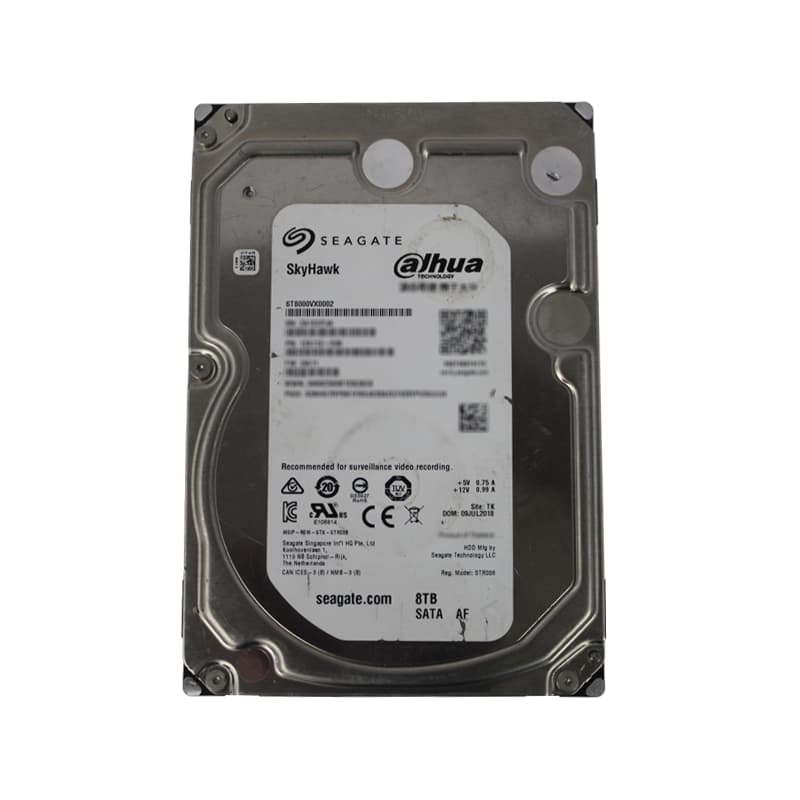 Seagate ST8000VX0002 Surveillance 8TB 7200RPM SATA 6Gb/s 256MB Cache 3.5-inch Hard Drive