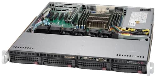 Supermicro SYS-5018D-MTRF SuperServer SYS-5018D-MTRF LGA1150 400W 1U Rackmount Server Barebone Syste...