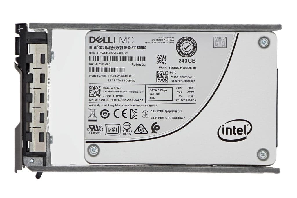Dell T1WH8 240GB 6Gb/s SATA Triple-Level Cell 2.5-inch Solid State Drive