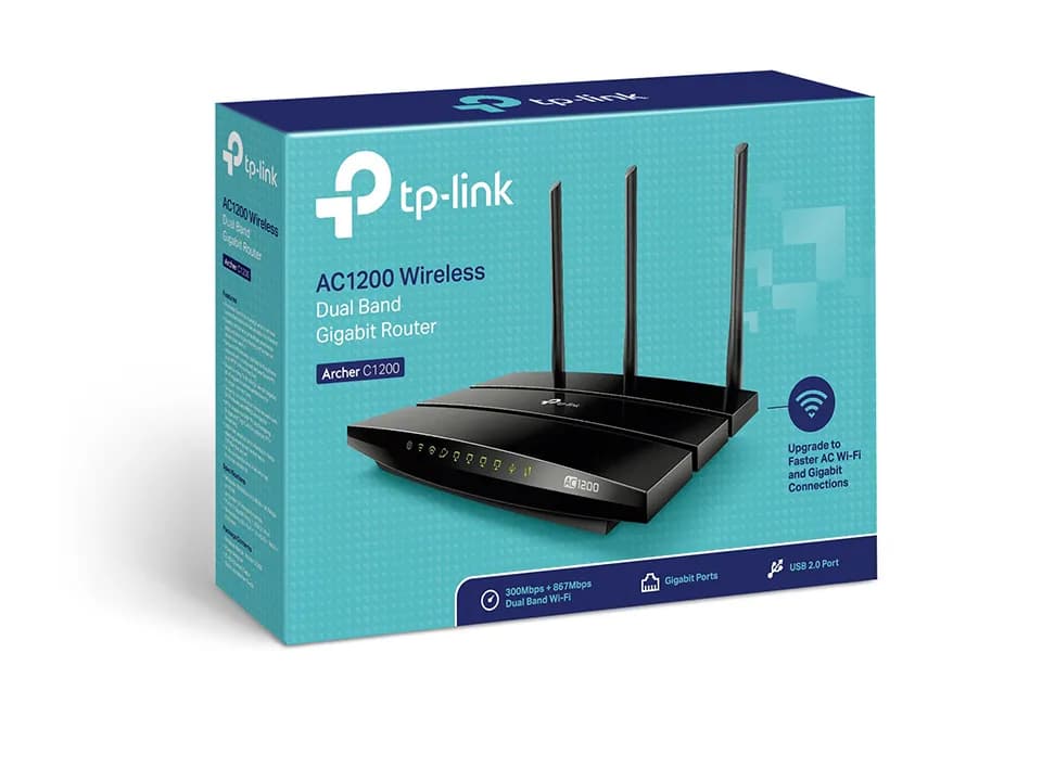 TP-LINK ARCHER C1200 V3 AC1200 Wireless Dual Band Gigabit Router