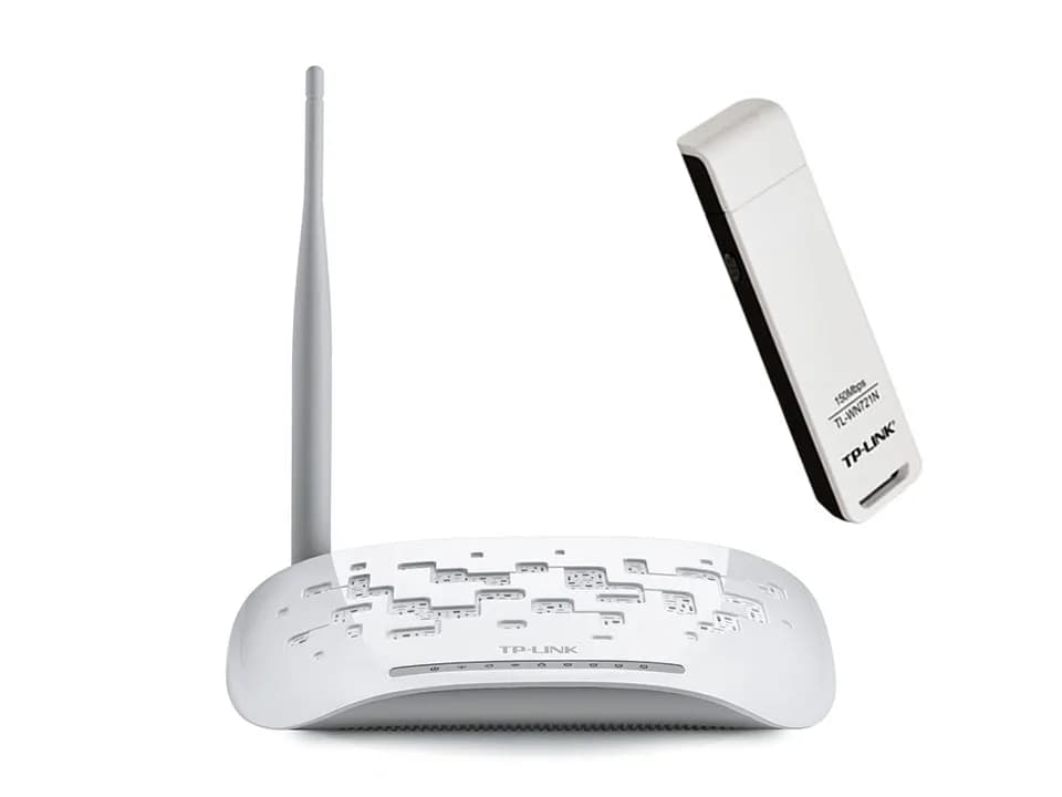 TP-LINK TD-W150KIT 150Mbps Wireless N ADSL2+ Network Starter Kit