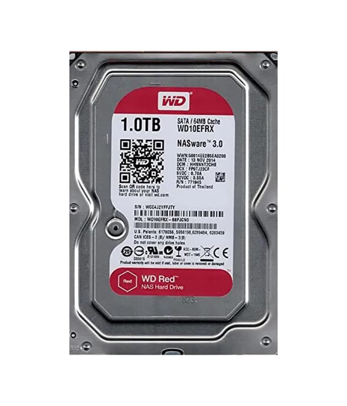 Western WD10EFRX Digital 1TB 6Gb/s SATA 5400 3.5-in 64MB Hard Drive