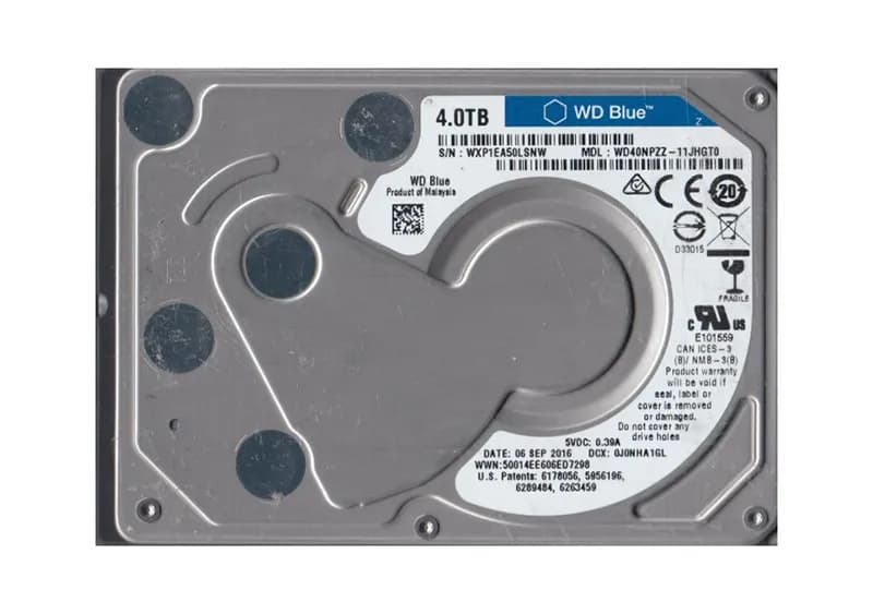 Western WD40NPZZ Digital 4TB 6Gb/s SATA 5400 2.5-in 8MB Hard Drive