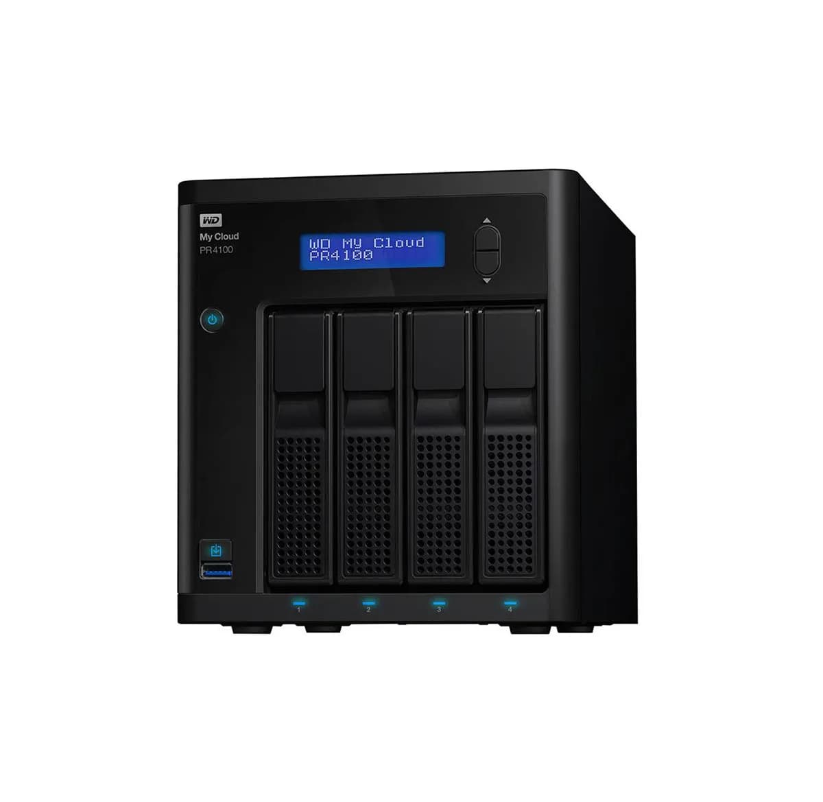 WD WDBNFA0240KBK-NESN PR4100 4-Bays 24TB (4x 6TB) HDD RAID NAS Storage