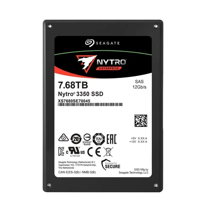 Seagate XS7680SE70045 7.68TB SAS 12Gb/s 15mm Solid State Drive