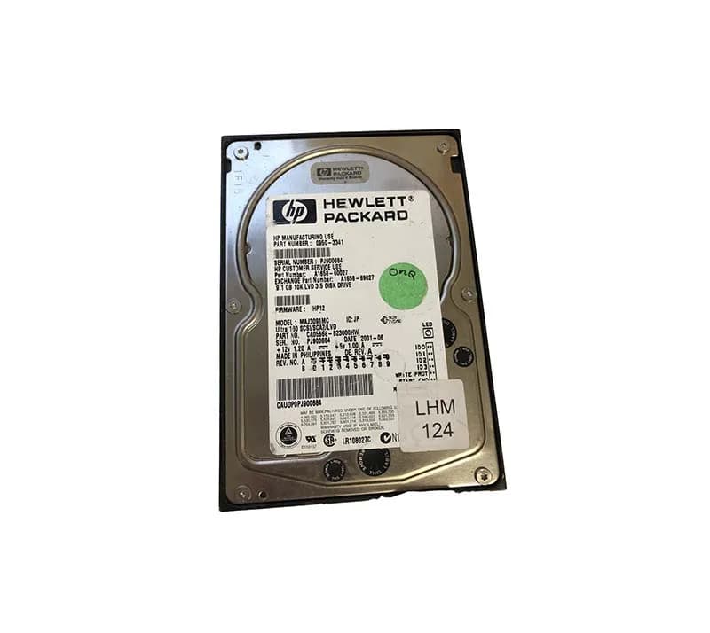 HP 0950-3341 9.1GB Wide Ultra2 SCSI 10000 3.5-in Hard Drive