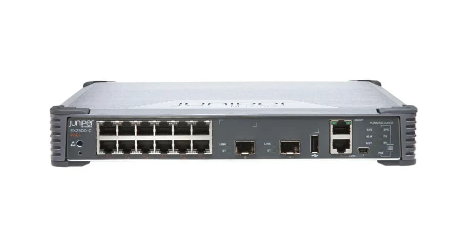 Juniper B-EX2300C12T-5M2-E EX2300-C-12T ERate Bundle with 5YR License Support Software Mist wired As...