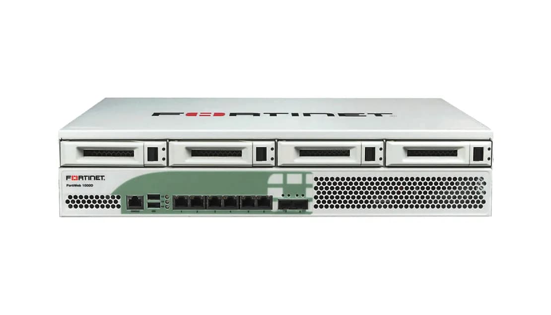 Fortinet FWB1000DUSG 1000D + 6 x Port 1000Base-T 1000Base-X GE + 6 x RJ-45 + 2 x SFP Managable 2U Fi...