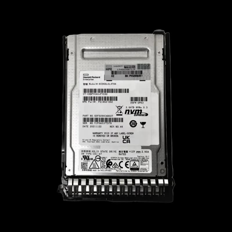 HP P47824-B21 3.84TB 6Gb/s SATA Triple-Level Cell U.2 2.5-in SSD