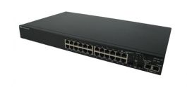 0K688K - Dell PowerConnect 3524 24-Port 10/100-Base-T 2 x Gigabit SFP+ 10/100/1000 Manageable Stackable Ethernet Switch