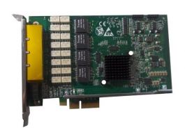 0XD0J - Dell 4-Port Copper Gigabit Ethernet PCI-Express Server Adapter