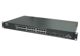 0Y4657 - Dell PowerConnect 5324 24-Ports 10/100/1000 + 4 x Shared SFP Gigabit Ethernet Switch