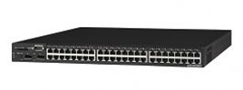 1P0G6 - Dell Force10 S50 48-Port 48 x 10/100/1000 + 4 x Shared SFP Gigabit Ethernet Stackable Network Switch