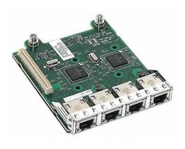 330-BBC0 - Dell Broadcom 5720 Quad-Port 1GbE RJ-45 Rack Network Daughter Card