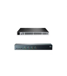 371302-B21 - HP 4-Port USB KVM 1x4 SPDB-15 Keyboard/Mouse/Video 1U Rack-Mountable