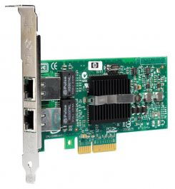 412648-001 - HP NC360T PCI-Express Dual Port 10/100/1000Base-T Gigabit Ethernet Network Interface Card (NIC)
