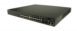 469-3417 - Dell PowerConnect 3524P 24-Port PoE 10/100-Base-T 2 x Gigabit SFP+ 10/100/1000 Manageable Stackable Ethernet Switch Rack-mountable