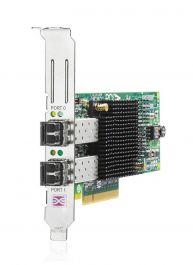 489193-001 - HP StorageWorks 82E Dual-Port Fibre Channel 8Gb/s Short Wave PCI-Express Host Bus Adapter