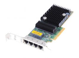 501-7606-07 - Sun Quad-Port PCI-Express x8 Gigabit Ethernet UTP Low Profile Network Adapter