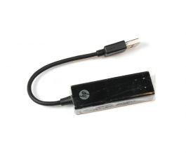 539614-001 - HP USB Ethernet Network Adapter USB to RJ-45 Dongle Adapter