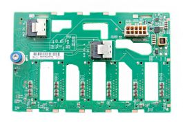 667278-001 - HP 6-Bay LFF Hot-Pluggable Hard Drive Backplane Board for ProLiant ML350e Server