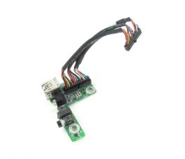 725267-001 - HP Front I/O Module Assembly Board with USB Port / Power Button / LED Status and InterConnection Cable for ProLiant DL320e Gen8 Server