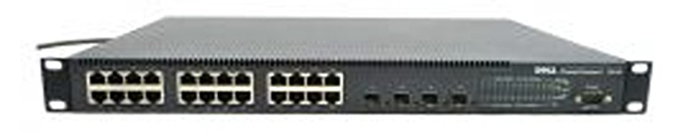 8X158 - Dell PowerConnect 5224 24-Port + 4 x SFP Managed Gigabit Ethernet Switch