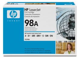 92298A - HP 98A Toner Cartridge (Black) for LaserJet 4/4+/4M/4M+/5/5M/5N Series Printer
