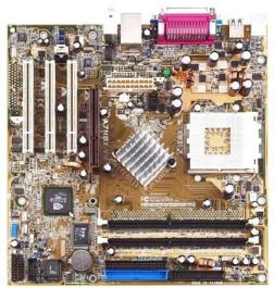 A7N8X-VM - Asus Nvidia nForce2 IGP DDR 2-Slot Micro-ATX System Board (Motherboard) Socket A