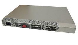 A8000A - HP StorageWorks 43563 4GB Fibre Channel + 8 x SFP 1U Rackmountable SAN Switch