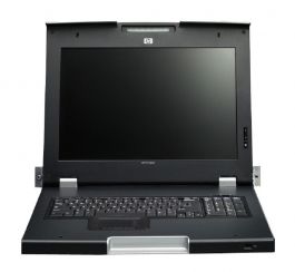 AG052A - HP TFT7600 RKM Console 17-inch LCD Full Keyboard TouchPad 1U