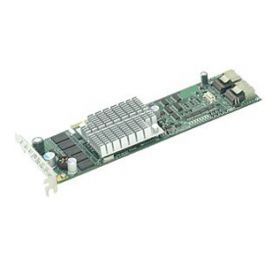 AOC-USASLP-S8I - Supermicro 8-Port SAS / SATA 128MB DDR2 RAID Controller