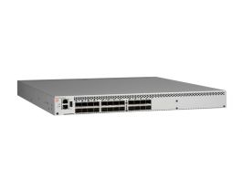 BR-6510-24-16G-F - Brocade 6510 24-Ports 16GB Managed 24 x Fibre Channel SFP+ Desktop Switch
