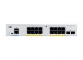 C1000-16P-2G-L - Cisco Catalyst 1000 16-Port x 10/100/1000Mb/s + 1000Mb/s Uplinks Ethernet Switch