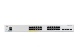 C1000-24FP-4X-L - Cisco Catalyst 1000 24-Port x 1000Base-T RJ-45 PoE+ Managed Rack-Mountable Switch