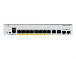 C1000-8P-2G-L - Cisco Catalyst 1000 8-Port Managed Rack-Mountable Network Switch