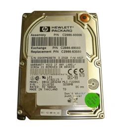 C2986-60101-RFB - HP 2.1GB 4200RPM IDE 2.5-inch Internal EIO Printer Hard Drive for LaserJet 8500 Series Printer