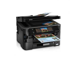 C423A - Epson WorkForce 840 (5760 x 1440) dpi 15ppm (Mono) / 9.3ppm (Color) 33.6Kbps Fax Modem 500-Sheets USB 2.0 Ethernet 10/100Mbps Wi-Fi 802.11bb