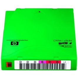 C7974AN - HP 800GB/1.6TB Ultrium LTO-4 Storage Tape Media RW Data Cartridge (20-Pack)