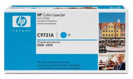 C9731A - HP 645A Toner Cartridge (Cyan) for Color LaserJet 5500/5550 Series Printer