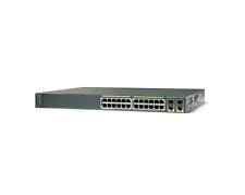 Cisco Catalyst 2960-24LT-L - Switch - managed - 24 x 10/100 + 2 x 10/100/1000 - rack-mountable - PoE - refurbished