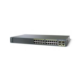 Cisco Catalyst 2960-24TC - Switch - L4 - managed - 24 x 10/100 + 2 x combo Gigabit SFP - rack-mountable - refurbished